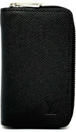 Louis Vuitton Tweedehands leren portemonnees - Dames - Vintage Accessoires - Zwart - ONE Size - Vintage