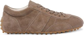 Tod's Brown Suede Sneakers