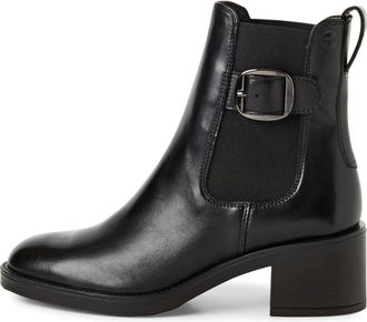 Tamaris Stivale Chelsea in Pelle - - Shoes - Donna - Nero - 38 EU