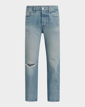 Hudson Mens Wes Classic Straight-Leg Jeans