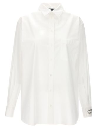 Moschino White Cotton Womens Blouse