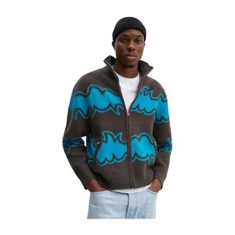 Bluemarble C&aacute;rdigan de cremallera Jacquard - Sweatshirts & Hoodies - Hombre - Multicolor - L