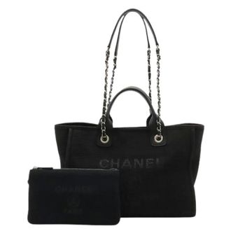 Chanel Pre-owned Deauville Line 2way Tote Bag - Pre-owned - Mujer - Negro - ONE SIZE
