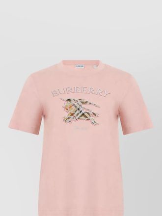 Burberry logo print cotton t-shirt
