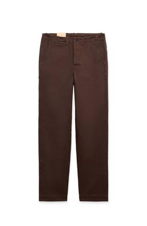Fortela Wallace Herringbone Trousers in Brown at Nordstrom, Size 32 Eu