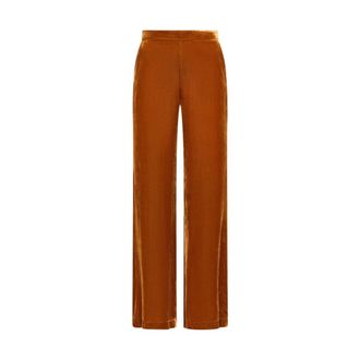 Maliparmi Pantaloni Velvet Flow - - Trousers - Donna - Marrone - L