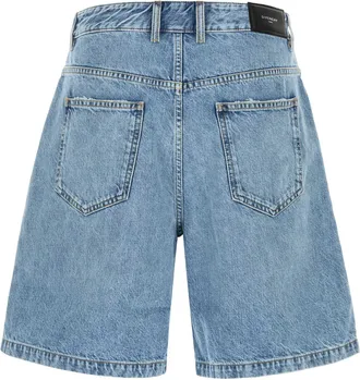 Givenchy Mens Shorts Bermuda Blue Cotton Bermudas