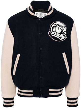 Billionaire Boys Club Bomber con applicazione logo - Blu