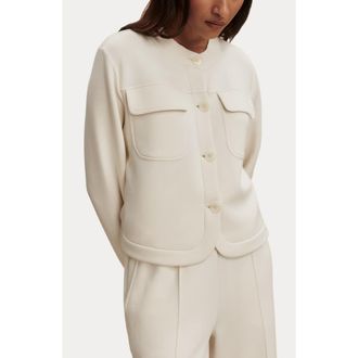 Varley Hartwell Button Front Sweater in Pristine at Nordstrom, Size X-Large