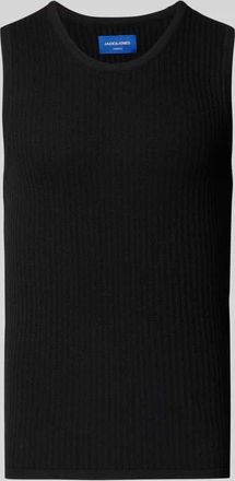 Jack & Jones Jack & Jones Pullunder mit Rundhalsausschnitt Modell MARRAKECH in Black, Gr&ouml;&szlig;e XL