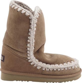 Mou Eskimo 24 Boots - Dames - Winterlaarzen - Beige - 37 EU - Wol - Schoenen