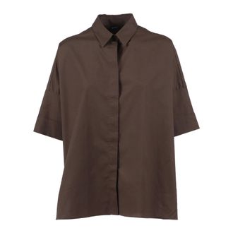 Fay Shirts, female, Brown, Size: XS Camicia M 3/4