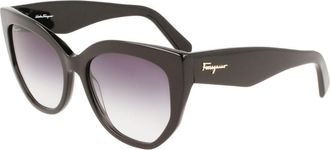 Ferragamo SF 1061S 001 Womens Sunglasses Black Size 56