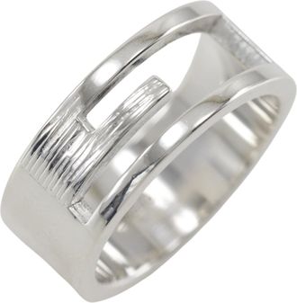 Gucci Silver 925 Band Ring (Pre-Owned)