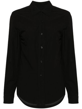 R13 Camicia con inserti - Nero