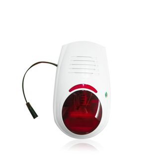 OEM Alarma Estrobosc&oacute;pica Inal&aacute;mbrica De 120 Db Resistente Al Agua Para Uso En Exteriores En Sistemas De Alarma De Seguridad Para Empresas, Hogares, Tiend
