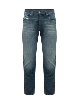 Diesel Blue Slim Low Rise Jeans