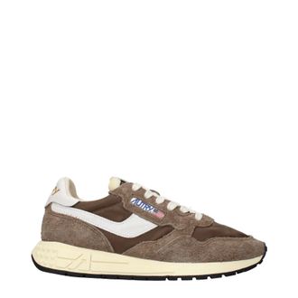 Autry Sneakers Reelwind Man Bruin En Wit