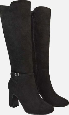 XY London Womens XY London Womens/Ladies Kadie Mid Boots - Black - Size: 7