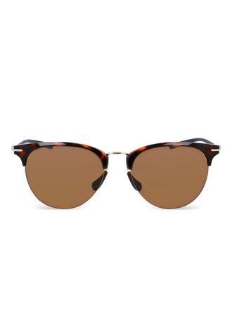 Nike tortoiseshell round sunglasses - Brown