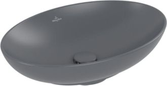 Villeroy & Boch Villeroy&boch - Lavabo Sobre Encimera Ovalado Villeroy Et Boch Loop And Friends Sin Suelo 56 X 38 Blanco Ceramicplus Sin Rebosadero