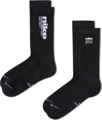Nike Unisex Everyday Elevated Crew Socks (2 Pairs) in Multicolor | IH8525-903