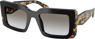 Prada PR D01S 0CD80L Womens Sunglasses Black Size 52