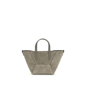 Brunello Cucinelli Suede Shoulder Bag