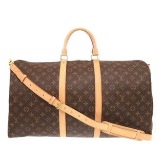 Louis Vuitton Pre-owned Keepall Bandouliere 55 - unisex - Louis Vuitton Vintage - Vintage Weekend Bags - Brown - ONE SIZE - Pre-owned