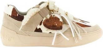 Caf&egrave;noir Platform Sneakers - Dames - Sneakers - Beige - 39 EU - Leer - Schoenen