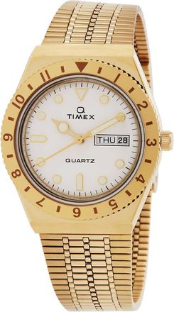 Timex Q Quartz Cream Dial Ladies Watch TW2U95800