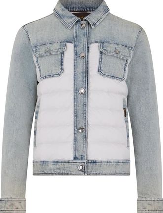 Moorer Petunia Jacket - Dames - Spijkerjassen - Blauw - 3XS - Katoen - Jassen