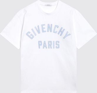 Givenchy T-shirt girocollo in cotone con logo