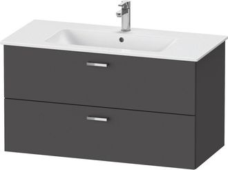 Duravit Duravit - Mueble De Lavabo Xbase Colgado En La Pared W:100 Cm Con 2