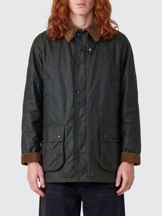 Barbour Ashby Waxed Cotton Jacket with Velvet Collar