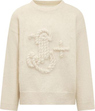 Jil Sander Off White Relaxed Sweaters