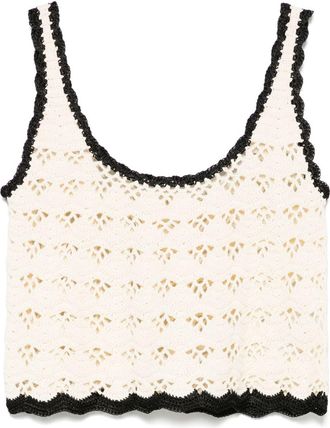 Zimmermann Rhiannon Crochet Tank Toqule