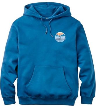 Passenger Laidback Relaxed Fit Hoodie Hoodie f&uuml;r Herren | blau