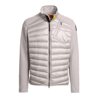 Parajumpers Jayden Hybrid Jacket - Heren - Ski Jassen - Grijs - L - Leer - Fitness