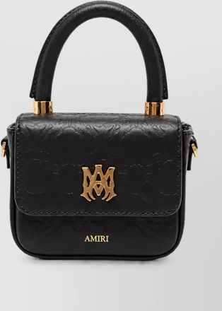 Amiri leather nano shoulder bag