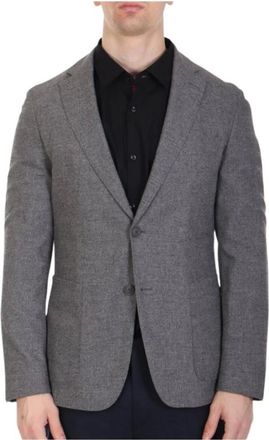 HUGO BOSS Uomo, Giacche, Grigio, M, new