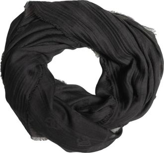 Dolce & Gabbana Pa&ntilde;uelo de seda con estampado de logo - Accessories - Hombre - Negro - ONE SIZE