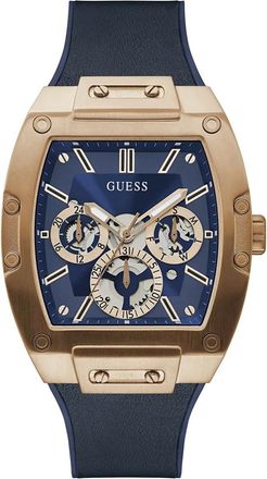 Guess Heren, Accessoires, Blauw, Maat: ONE Size Leer