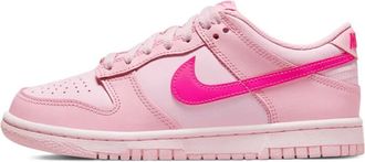 Nike Fitness, Dames, Roze, 35 1/2 EU, Leer, Dunk Low