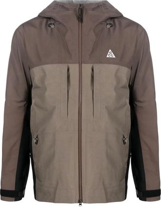 Nike Misery Ridge Jacket - Heren - Regenjassen - Bruin - S - Polyester - Fitness