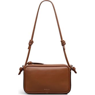 Radley London The Camden Small Ziptop Shoulder Bag in Cognac at Nordstrom