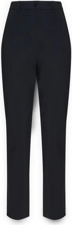 Elena Miro Chino Broek van Jersey - Dames - Slim Fit Broeken - Zwart - XL - Nylon - Broeken
