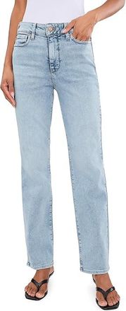 NYDJ Re-New Denim Straight Jeans in Keys View Womens Clothing Keys View : 14 31, Cotton/Denim/Elastane