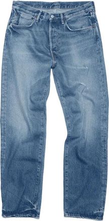 Acne Studios Medium Blue Jeans - Heren - Regular Fit Jeans - Blauw - W29 - Denim - Jeans
