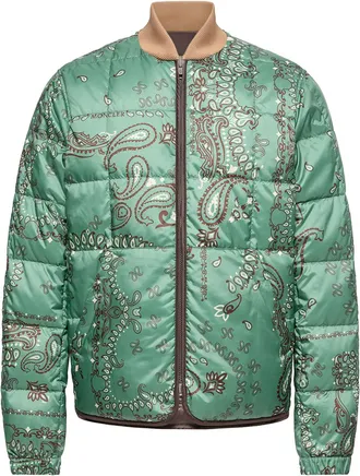 Moncler Moncler Chalvron Reversible Down Bomber Jacket, Men, Multicolor, Size: 0